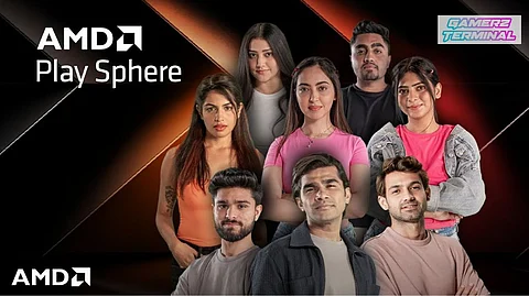 AMD Launches Gaming Talk Show Play Sphere with Creators like Shreeman Legend and Kaash Plays