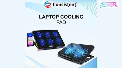 Consistent Launches ‘Chilltech and Glacier’ Laptop Cooling Pads for Gamers & Professionals