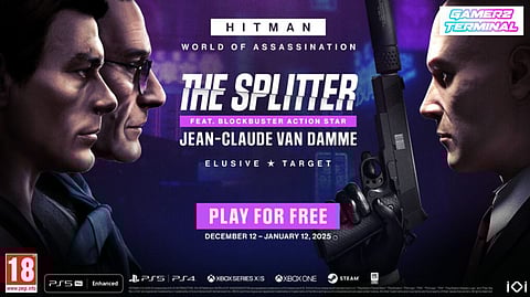 Jean-Claude Van Damme Takes on HITMAN World of Assassination as The Splitter - Available December 12th