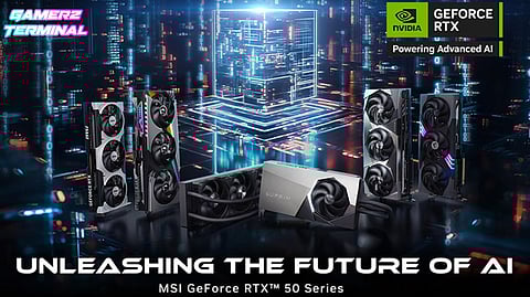 MSI Brings AI-Powered Gaming to Life with NVIDIA GeForce RTX 50 Series GPUs