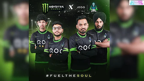 iQOO SOUL Becomes First Indian Esports Team Sponsored by Monster Energy