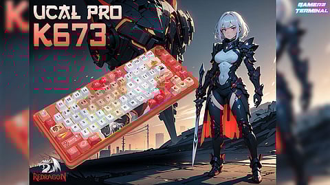 REDRAGON Unleashes Anime-Themed K673 Pro RGB Gaming Keyboard