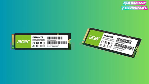 Acer FA200 SSD Delivers Ultimate Storage for Gamers and Creators