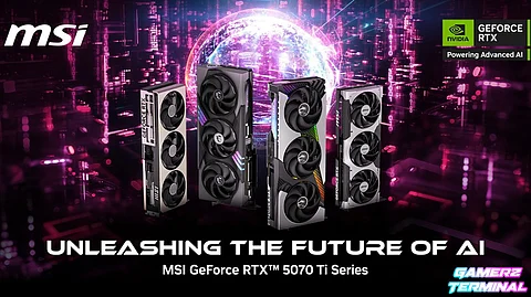MSI Announces New RTX 5070 Ti Graphics Cards for Gamers and Creators