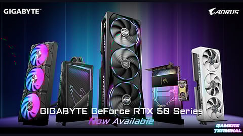 GIGABYTE Launches GeForce RTX 50 Series for Ultimate Gaming