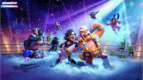 WWE Superstars Enter the Clash of Clans Arena Ahead of WrestleMania 41