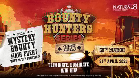 Natural8 India Kicks Off April with Action-Packed Millions Week and Bounty Hunter Series
