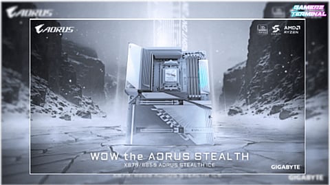 GIGABYTE Launches X870 and B850 AORUS STEALTH ICE for Revolutionary PC Builds