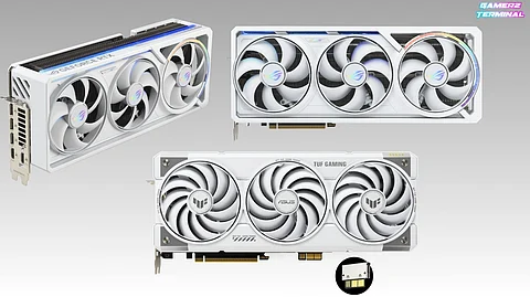 ASUS Reveals Sleek White GeForce RTX 50 Series Graphics Cards