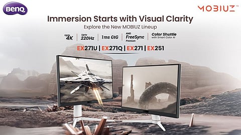 BenQ Unveils Advanced MOBIUZ Gaming Monitor Range for India