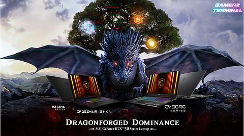 MSI Unveils RTX 50 Series Laptops for Gaming & Content Creation