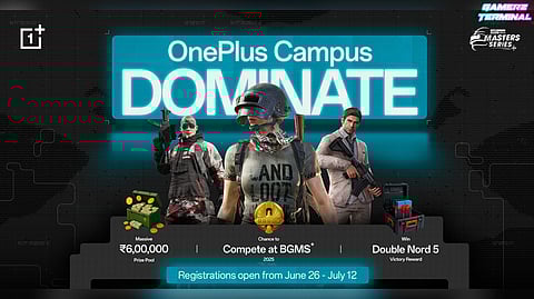 OnePlus Announces Nationwide College Gaming Tournament with Entry to BGMS 2025