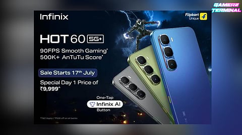 Infinix Unveils HOT 60 5G+ with 50MP AI Camera and 90FPS Gaming