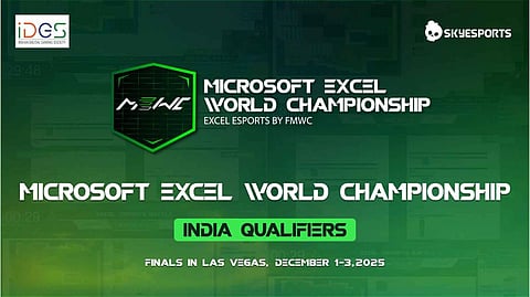 Chennai to Host National Qualifier for Microsoft Excel World Championship 2025