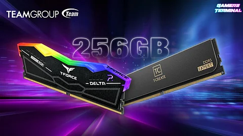 TEAMGROUP Unveils Ultra-Capacity DDR5 256GB Kits for Gamers and Creators