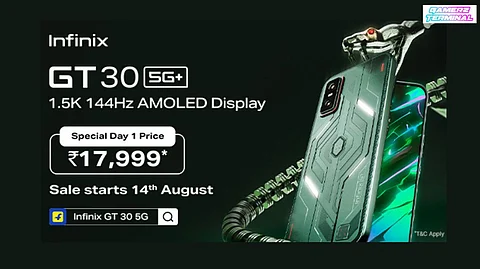 Infinix Unveils GT 30 5G+ with Segment-First GT Shoulder Triggers