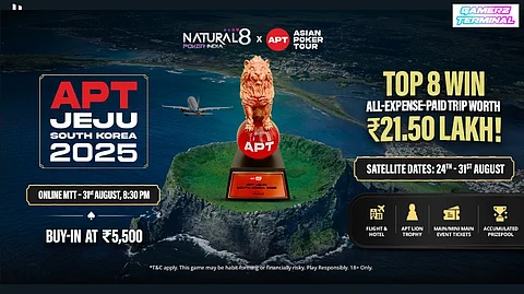 Natural8 India Launches APT Jeju Exclusive Tournament