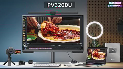 BenQ Launches Professional Monitor PV3200U with Precision Color and Integrated Audio