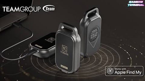TEAMGROUP Launches Sleek, Lightweight P34F External SSD with Location Tracking