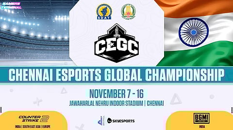 Chennai Esports Global Championship to Host International CS2 and National BGMI Tournaments
