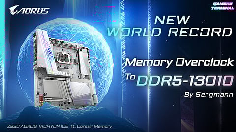 GIGABYTE Redefines Overclocking Limits with Z890 AORUS TACHYON ICE Motherboard