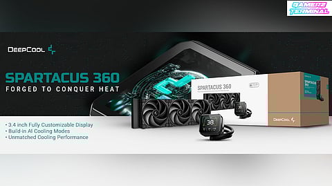 DeepCool Introduces SPARTACUS 360 CPU Liquid Cooler for Gamers and Creators