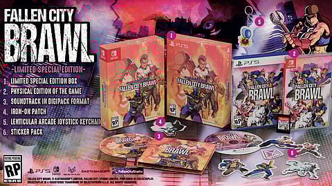 Fallen City Brawl Brings Arcade Action to PS5, Switch Physically