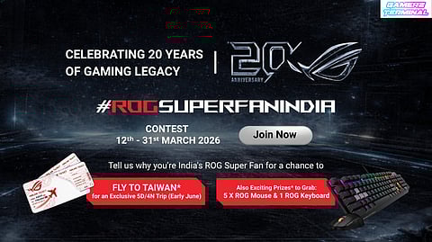 ASUS ROG Engages Gaming Community with Super Fan India Campaign on 20th Anniversary