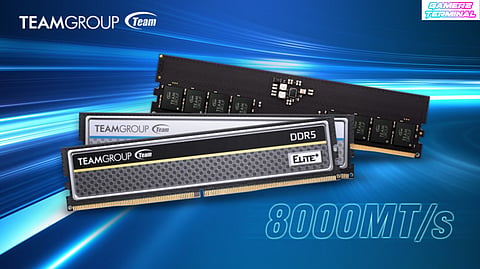 TEAMGROUP Unveils High-Frequency ELITE PLUS and ELITE DDR5 RAM with 8000 MT/s Speeds