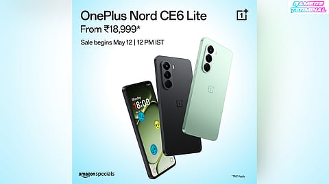 OnePlus Nord CE6 Lite Open Sale Starts with Strong Gaming and Entertainment Capabilities