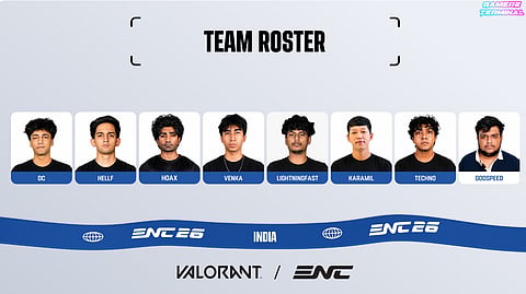 NODWIN Gaming Unveils India’s VALORANT Team for Esports Nations Cup 2026