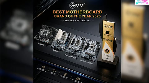 EVM Launches High-Performance Falcon Range Motherboards in India