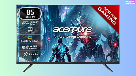Acerpure Nitro QLED TVs Available on Flipkart with 120Hz HSR and Dolby Vision
