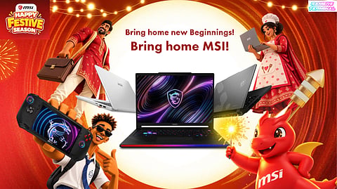 MSI Brings Festive Offers on Gaming and Thin & Light Laptops for Diwali 2026