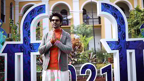 Acot Kartik Aaryan at IFFI in Goa