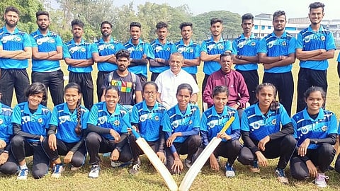 Goa men's and women's teams for the Federation Cup.