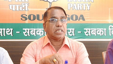 Shiroda MLA Subhash Shirodkar