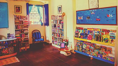 Loads of activities for kids at Bookworm library in Goa.
