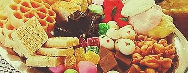 Assorted traditional Christmas sweets