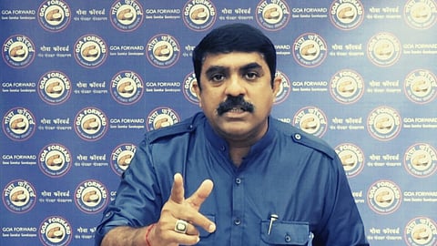 Fatorda MLA and Goa Forward Party (GFP) president Vijay Sardesai
