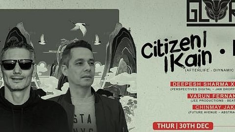 Catch Citizen Kain and Kiko, live at Glory Goa on December 30