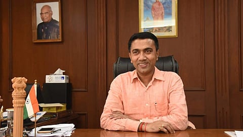 Chief minister Pramod Sawant