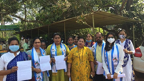 TMC Delegation met Calangute PI on Wednesday