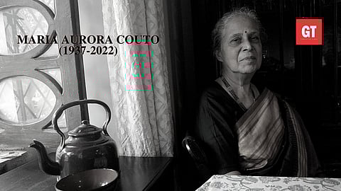 Eminent writer and Padma Shri recipient Maria Aurora Couto