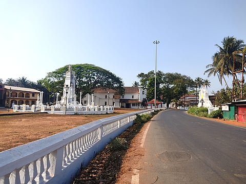 The main church of ‘Regina Martyum’ in Assolna
