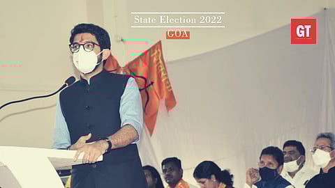 Maharashtra Minister Aaditya Thackeray addressing at Vasco