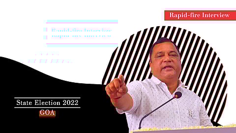 Transport Minister and BJP candidate from Dabolim, Mauvin Godinho 