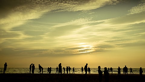 On Sunday, Goa recorded a high maximum temperature of 37.4 degree Celsius