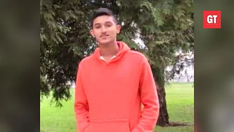 Jaden Pereira, 19, an Indian student from Benaulim in Ukraine