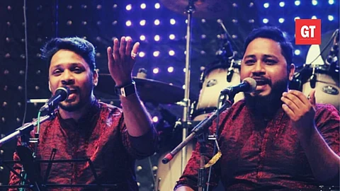 Laxman Datta Naik and Sandesh Datta Naik have lent their voice to voice to a song in the upcoming south Indian movie KGF: Chapter 2.